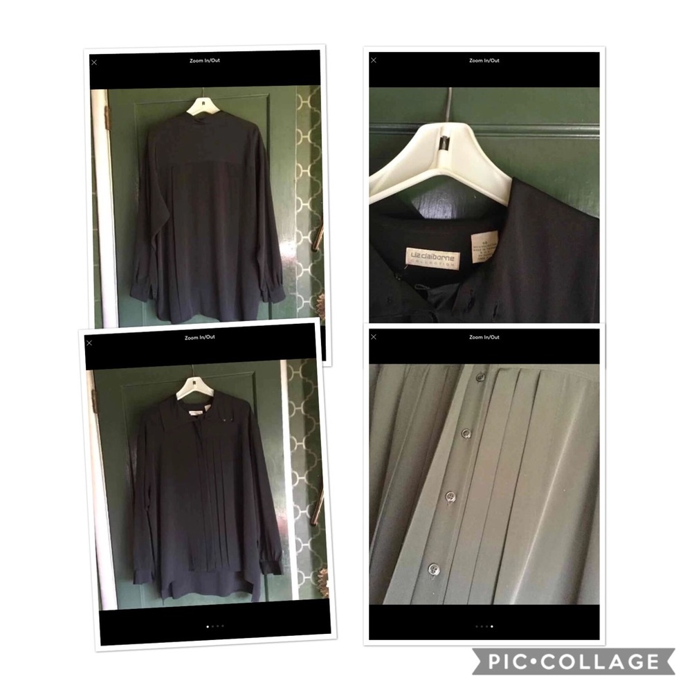 Liz Claiborne Crepe Blouse